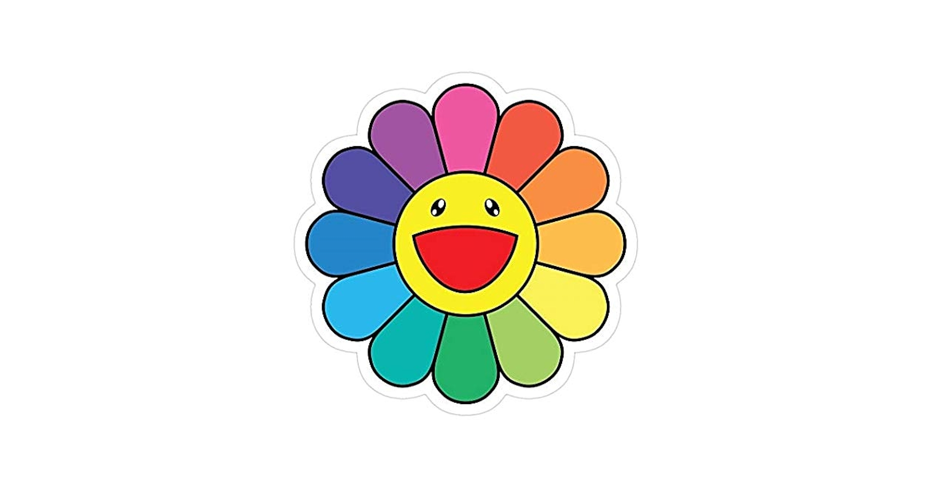 Happy Flower☆彡 Takashi Murakami Flowers Happy Smile Flower posters Jigsaw